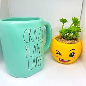 Rae Dunn Crazy Plant Lady Mug